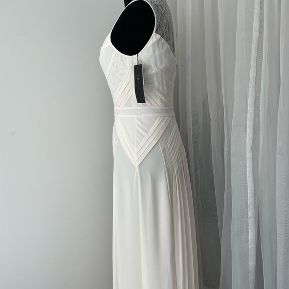 NWT - BCBG Avi Pleated Wedding Dress - Picture 3 of 6